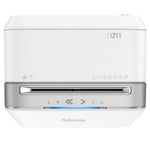 Destructora Fellowes LX211/ Microcorte de 2 x 12mm/ Blanca