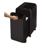 Destructora Fellowes LX221/ Microcorte de 2 x 12mm/ Negra