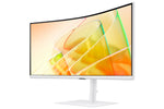 Samsung LS34C650TAUXEN Blanco 34 pulgadas 2K VA 100Hz 5ms FreeSync curvo UltraWide Monitor