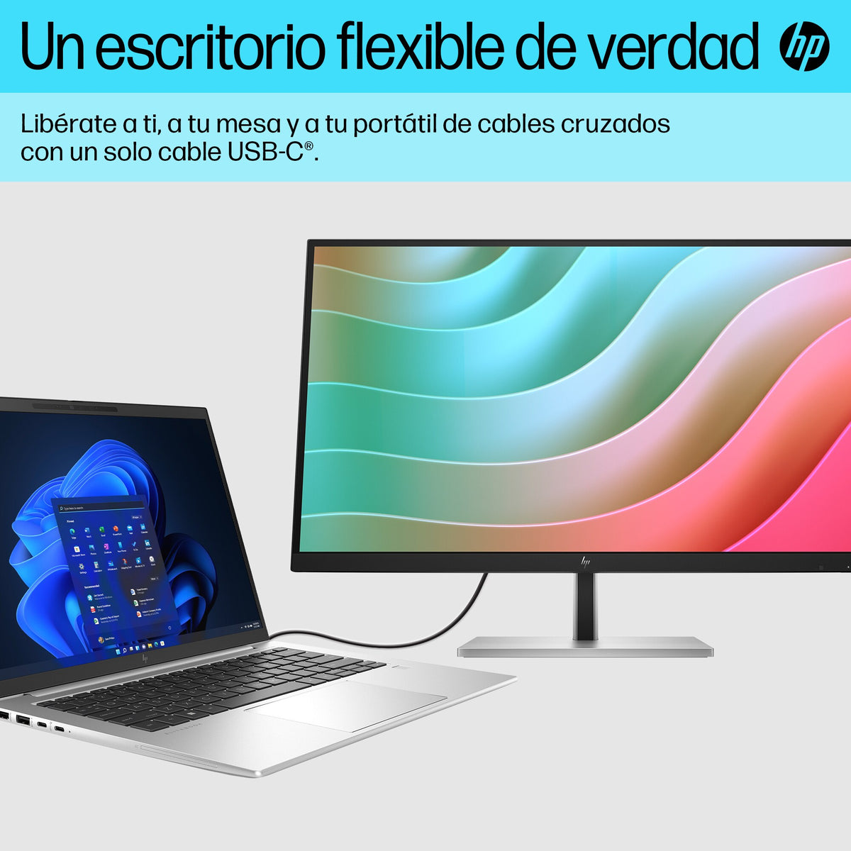 Monitor Hp e27k g5 27 pulgadas 4K UHD 60hz