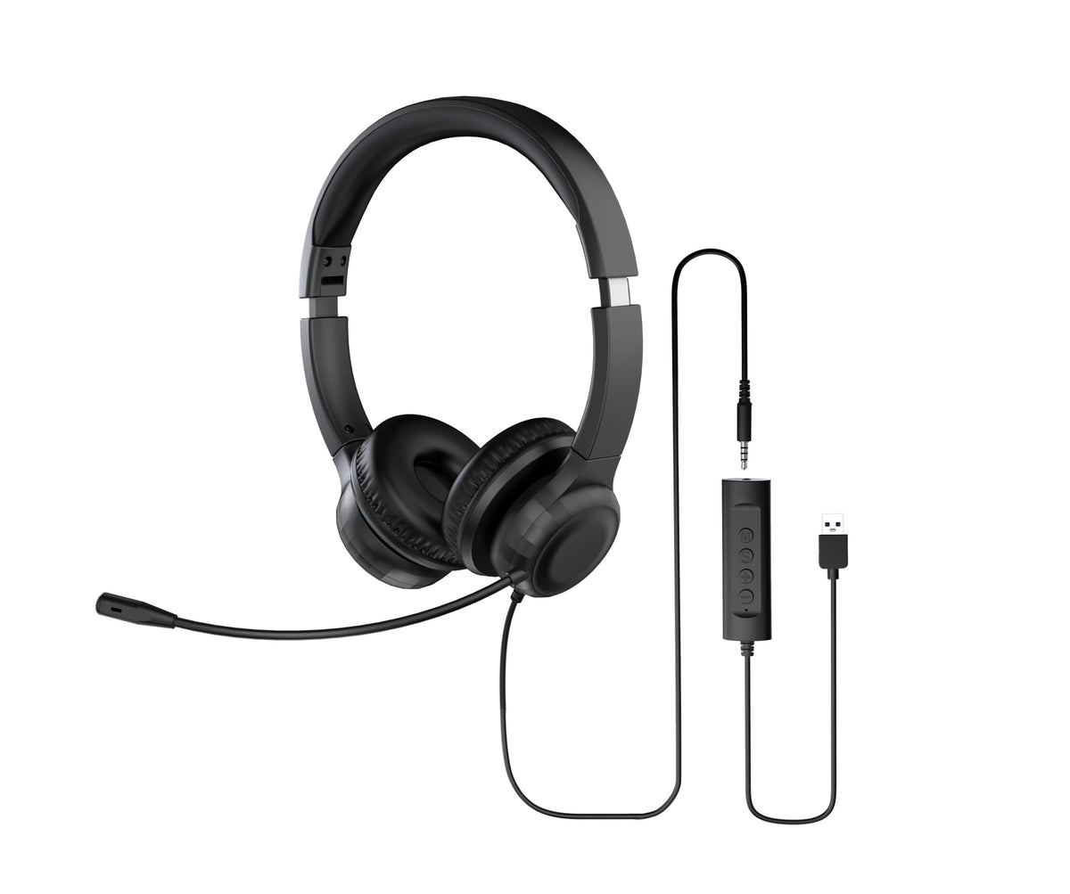 Auriculares Acer ahw154 negro