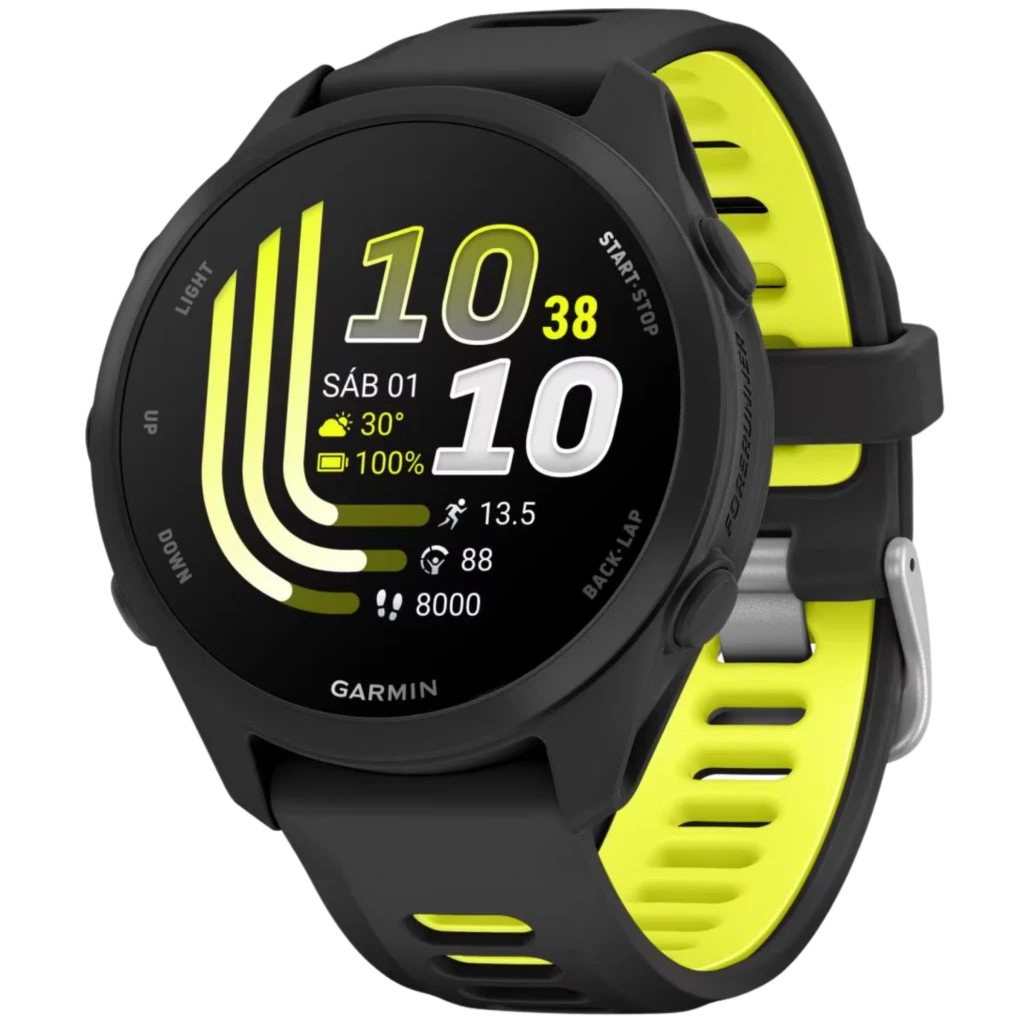 Garmin Forerunner 170 Smartwatch 1,2" AMOLED 10 días GPS 5 ATM Negro