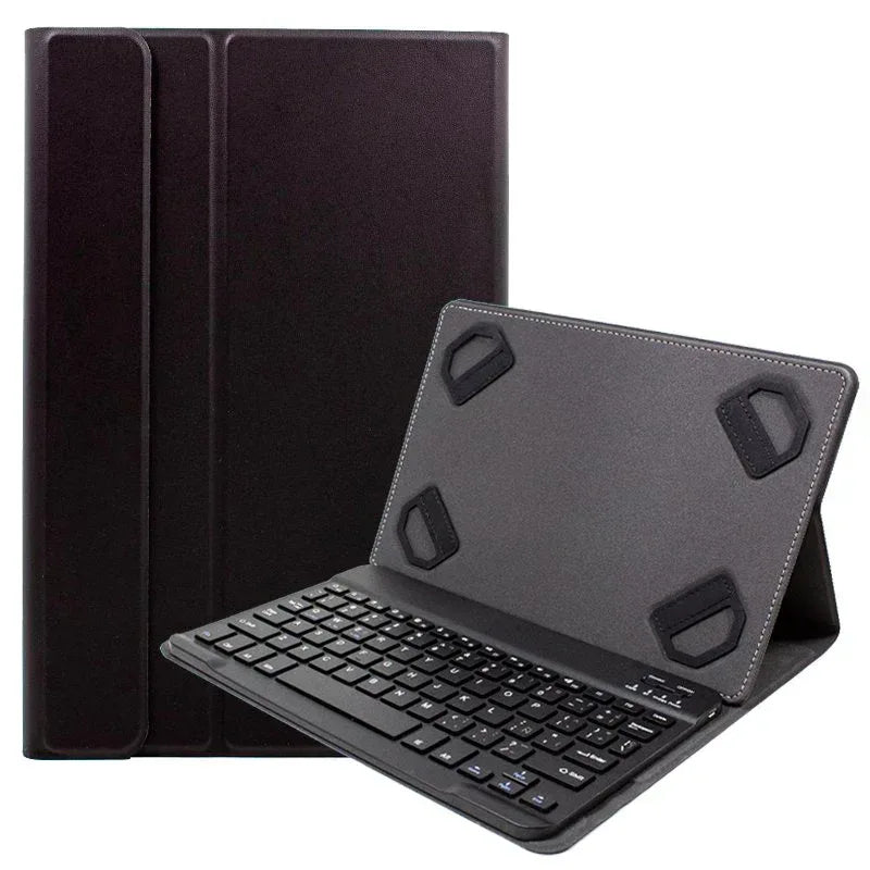 Funda COOL Ebook / Tablet 9 - 10.5 pulg Liso Negro Polipiel Teclado Bluetooth (Español) - PixelPlaza