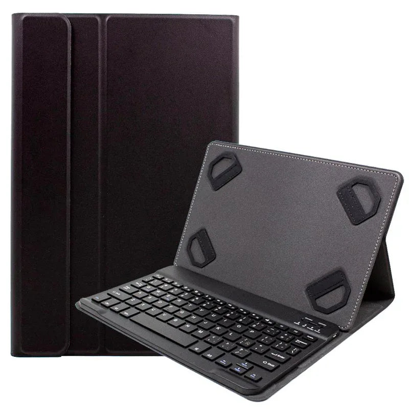 Funda COOL Ebook / Tablet 9 - 10.5 pulg Liso Negro Polipiel Teclado Bluetooth (Español) - PixelPlaza