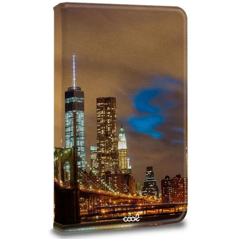 Funda COOL Ebook / Tablet Universal 9.7 - 11 pulg Polipiel Skyline (Panorámica) - PixelPlaza