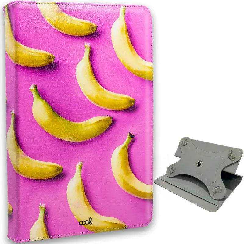 Funda COOL Ebook Tablet Universal 9.7 - 11 Pulgadas Dibujos Bananas (Cuadrada) - PixelPlaza