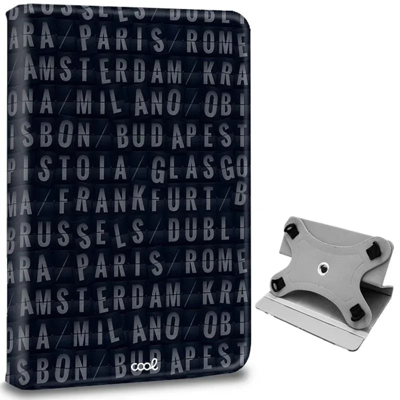 Funda COOL Ebook Tablet Universal 9.7 - 11 Pulgadas Dibujos Cities (Cuadrada) - PixelPlaza