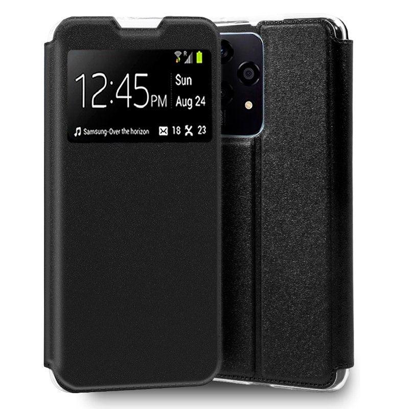 Funda COOL Flip Cover para Honor 200 Lite Liso Negro - PixelPlaza