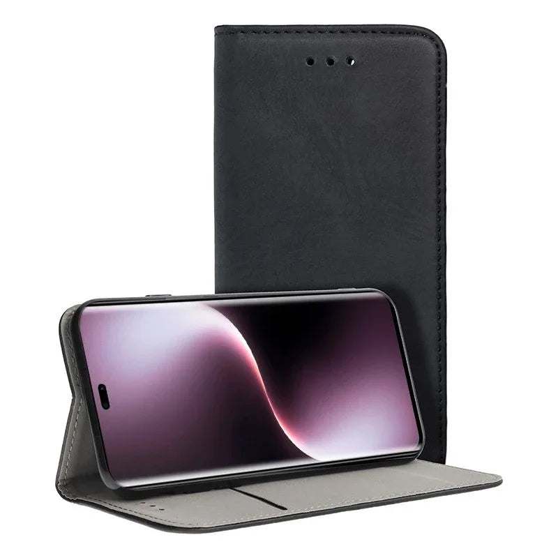 Funda COOL Flip Cover para Honor Magic 7 Lite Liso Negro - PixelPlaza