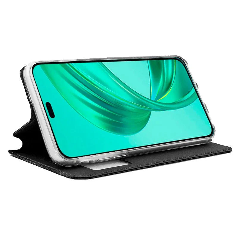 Funda COOL Flip Cover para Honor X8B Liso Negro - PixelPlaza