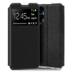 Funda COOL Flip Cover para Huawei Honor 90 Lite Liso Negro - PixelPlaza