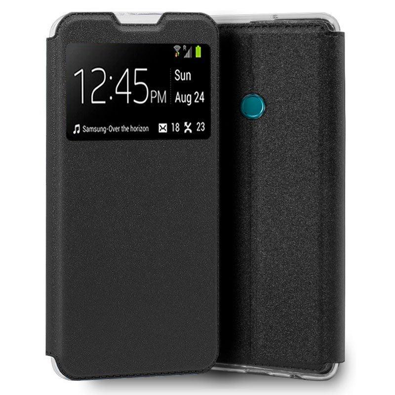 Funda COOL Flip Cover para Huawei Honor 9X Lite Liso Negro - PixelPlaza