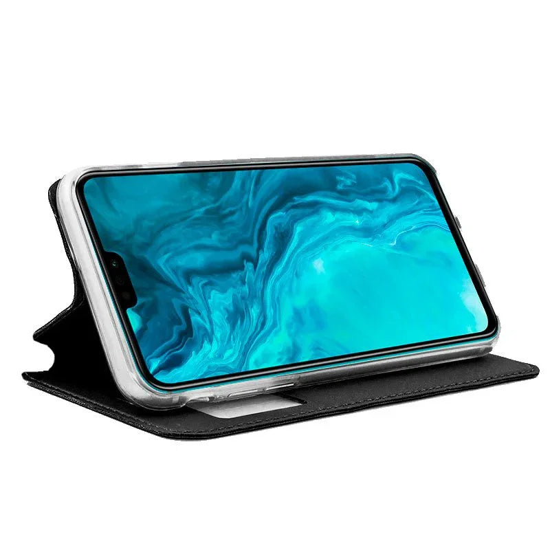 Funda COOL Flip Cover para Huawei Honor 9X Lite Liso Negro - PixelPlaza