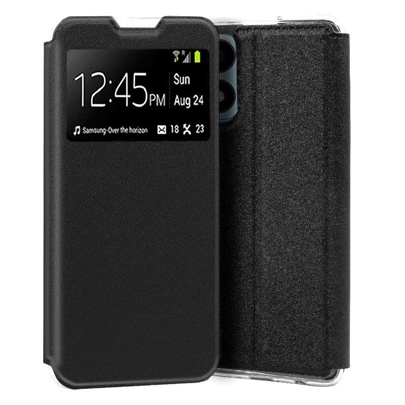Funda COOL Flip Cover para Huawei Honor X8A Liso Negro - PixelPlaza