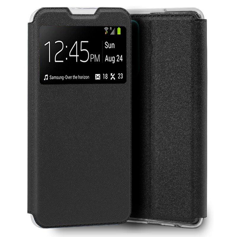 Funda COOL Flip Cover para Huawei P Smart 2021 Liso Negro - PixelPlaza