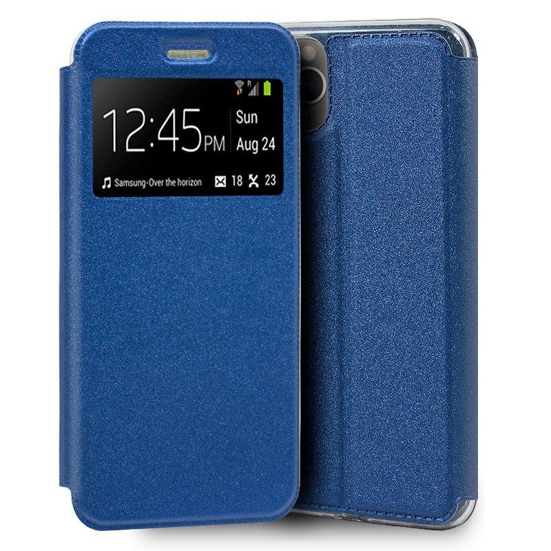 Funda COOL Flip Cover para iPhone 11 Pro Liso Azul - PixelPlaza