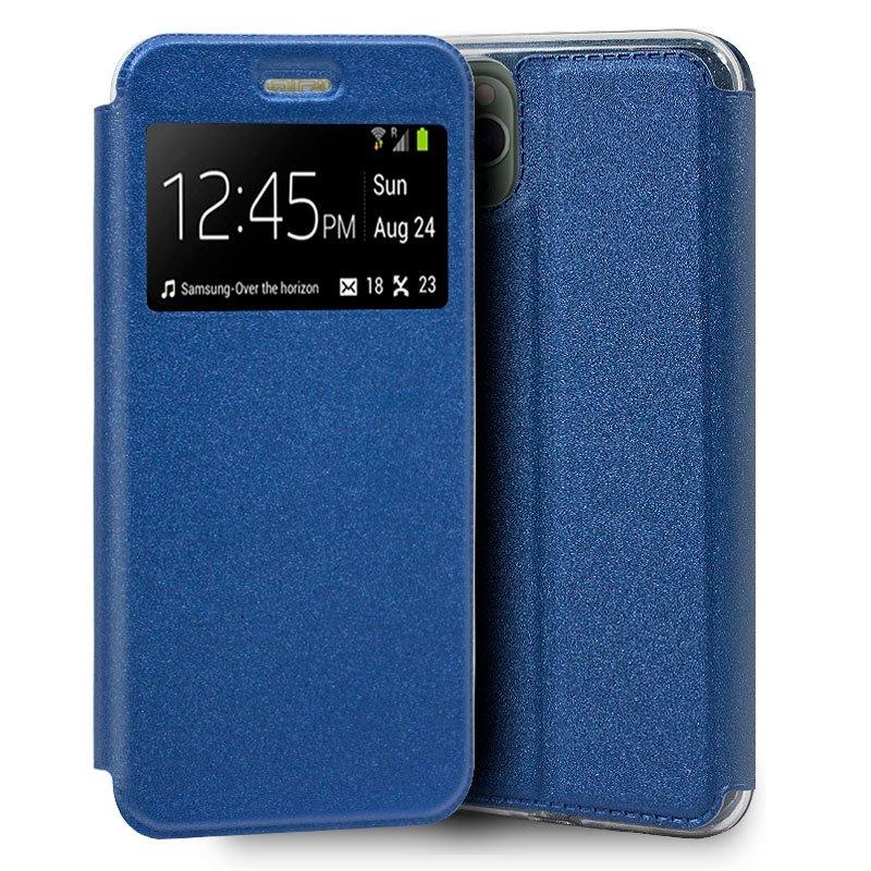 Funda COOL Flip Cover para iPhone 11 Pro Max Liso Azul - PixelPlaza