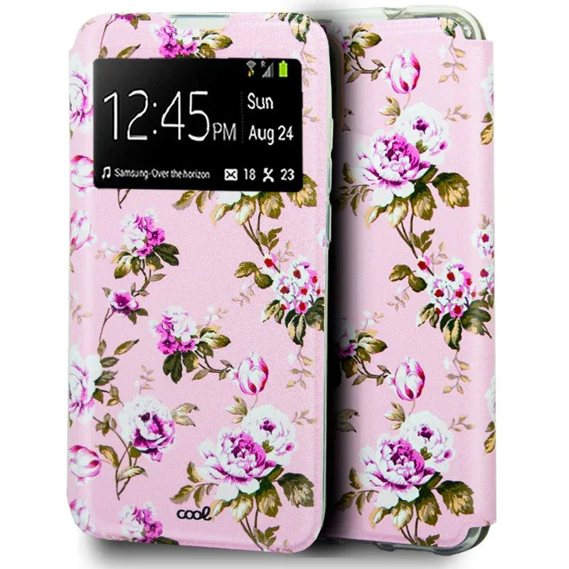 Funda COOL Flip Cover para iPhone 12 Pro Max Dibujos Flores - PixelPlaza