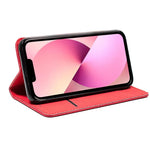 Funda COOL Flip Cover para iPhone 13 Liso Rojo - PixelPlaza