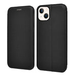 Funda COOL Flip Cover para iPhone 13 mini Elegance Negro - PixelPlaza