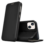 Funda COOL Flip Cover para iPhone 13 mini Elegance Negro - PixelPlaza