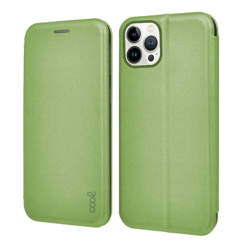 Funda COOL Flip Cover para iPhone 13 Pro Elegance Pistacho - PixelPlaza