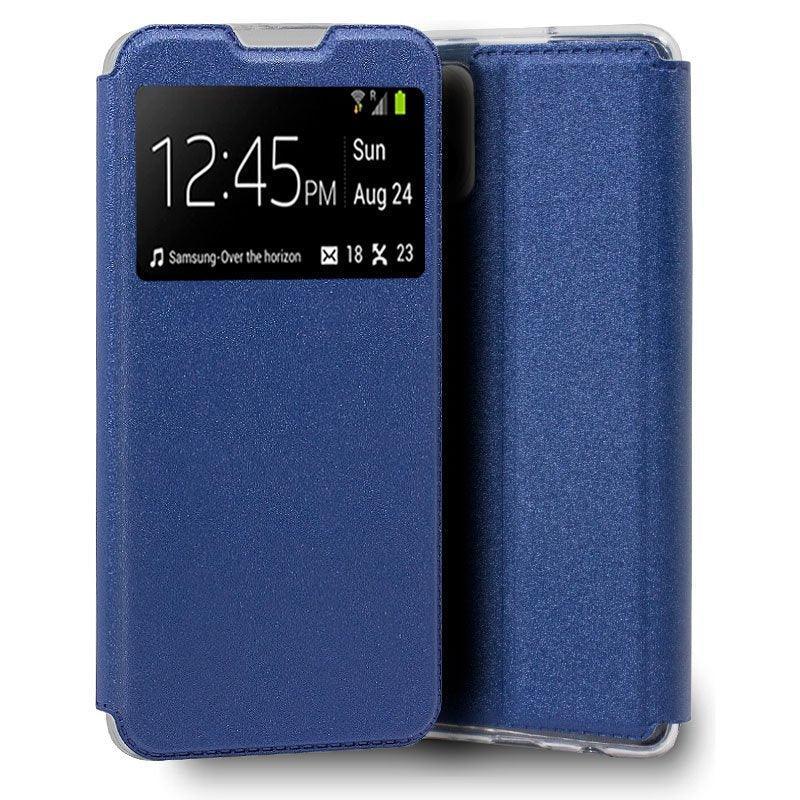 Funda COOL Flip Cover para iPhone 13 Pro Liso Azul - PixelPlaza