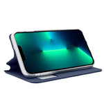 Funda COOL Flip Cover para iPhone 13 Pro Liso Azul - PixelPlaza