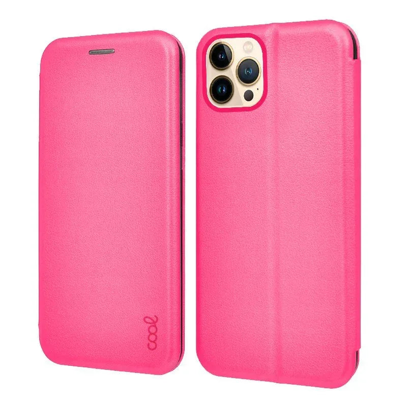 Funda COOL Flip Cover para iPhone 13 Pro Max Elegance Fucsia - PixelPlaza
