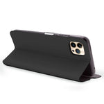 Funda COOL Flip Cover para iPhone 13 Pro Max Elegance Negro - PixelPlaza