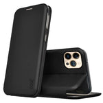 Funda COOL Flip Cover para iPhone 13 Pro Max Elegance Negro - PixelPlaza