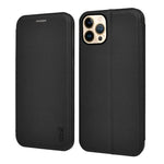 Funda COOL Flip Cover para iPhone 13 Pro Max Elegance Negro - PixelPlaza