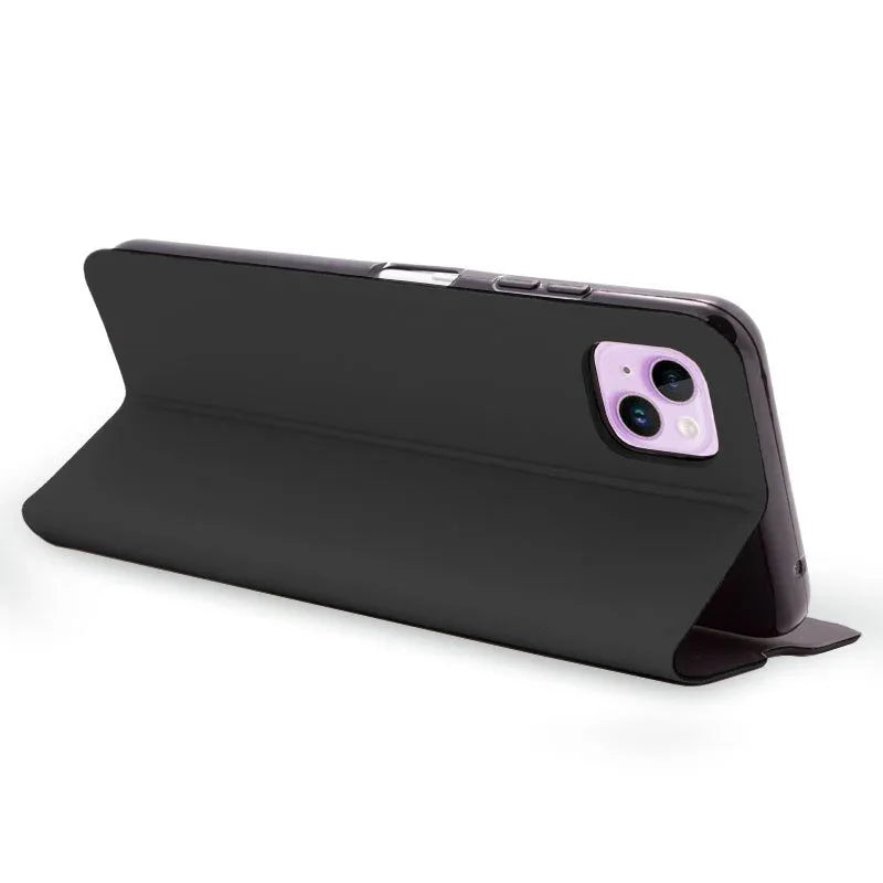 Funda COOL Flip Cover para iPhone 14 Elegance Negro - PixelPlaza