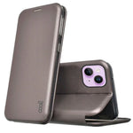 Funda COOL Flip Cover para iPhone 14 Elegance Plata - PixelPlaza