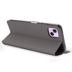 Funda COOL Flip Cover para iPhone 14 Elegance Plata - PixelPlaza