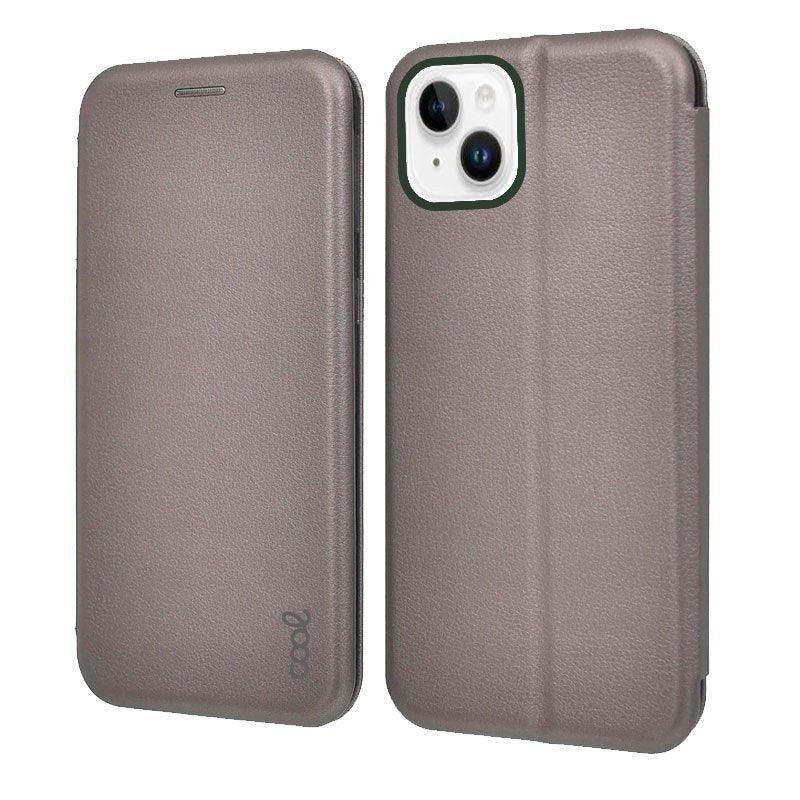 Funda COOL Flip Cover para iPhone 14 Plus Elegance Plata - PixelPlaza