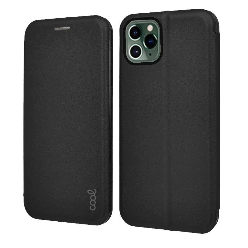 Funda COOL Flip Cover para iPhone 14 Pro Elegance Negro - PixelPlaza