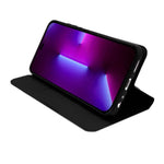 Funda COOL Flip Cover para iPhone 14 Pro Elegance Negro - PixelPlaza