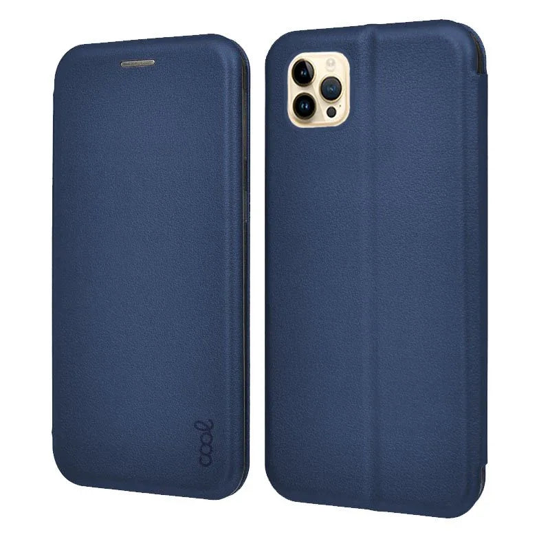 Funda COOL Flip Cover para iPhone 14 Pro Max Elegance Marino - PixelPlaza