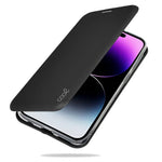 Funda COOL Flip Cover para iPhone 14 Pro Max Elegance Negro - PixelPlaza