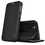Funda COOL Flip Cover para iPhone 15 Elegance Negro - PixelPlaza