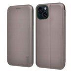 Funda COOL Flip Cover para iPhone 15 Elegance Plata - PixelPlaza