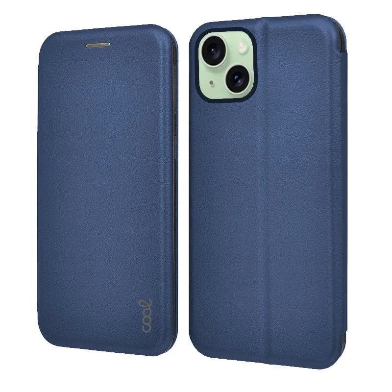 Funda COOL Flip Cover para iPhone 15 Plus Elegance Marino - PixelPlaza