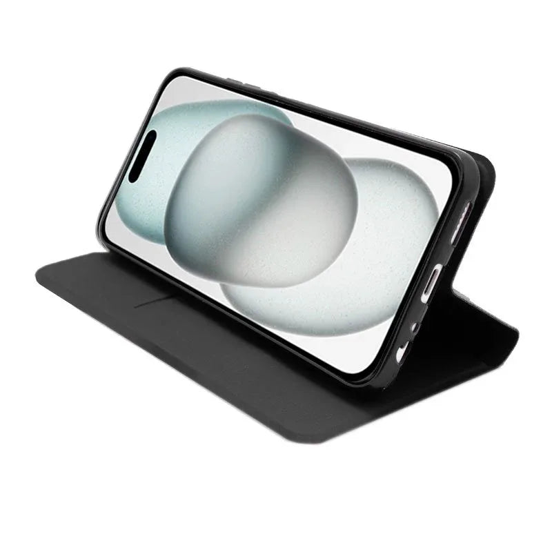 Funda COOL Flip Cover para iPhone 15 Pro Elegance Negro - PixelPlaza