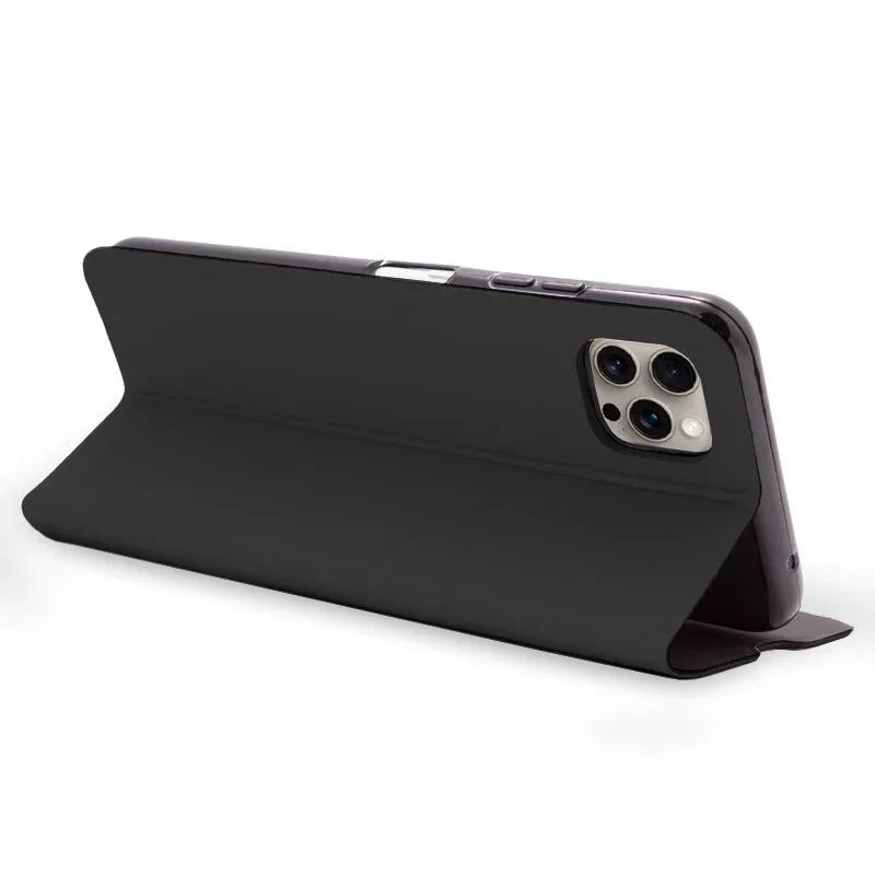 Funda COOL Flip Cover para iPhone 15 Pro Max Elegance Negro - PixelPlaza