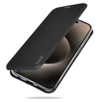 Funda COOL Flip Cover para iPhone 15 Pro Max Elegance Negro - PixelPlaza