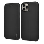 Funda COOL Flip Cover para iPhone 15 Pro Max Elegance Negro - PixelPlaza