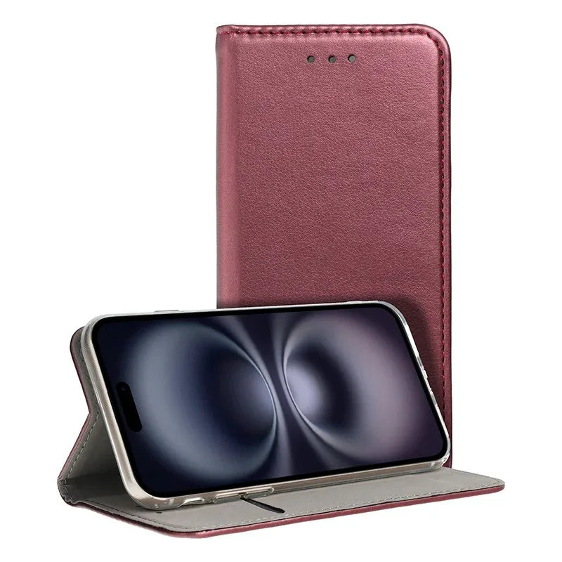 Funda COOL Flip Cover para iPhone 16 Liso Burgundy - PixelPlaza