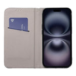 Funda COOL Flip Cover para iPhone 16 Liso Negro - PixelPlaza