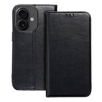 Funda COOL Flip Cover para iPhone 16 Liso Negro - PixelPlaza